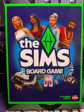 The Sims Board Game by Goliath - 100% Complete with Box & Manual - Ages 12+